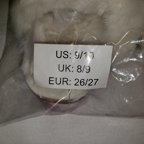 Children’s Unicorn Slippers! New in Bag! Krabor Unisex Kids  Size 9/10 - Picture 11 of 12